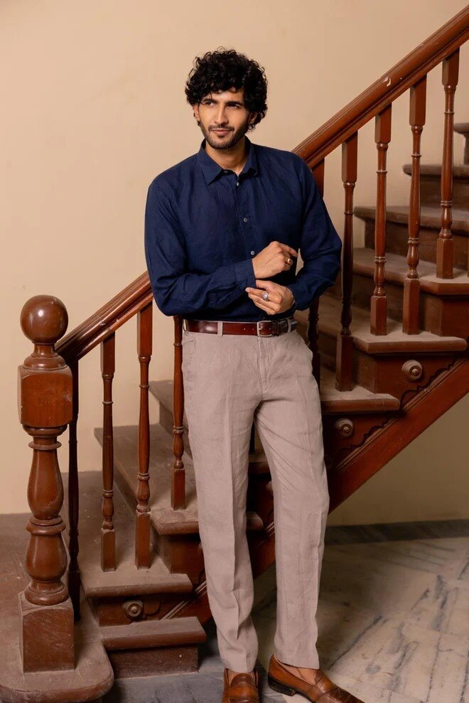 Linen Trousers for Men | Slim Fit, White & Black Linen Pants
Shop men’s linen trousers — slim fit, w...