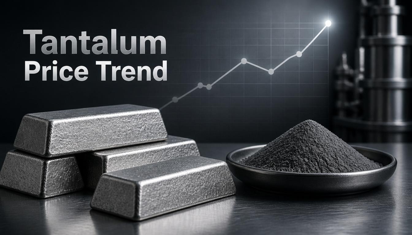 The tantalum price trend is shaped by supply constraints, industrial demand, mining activity, and gl...