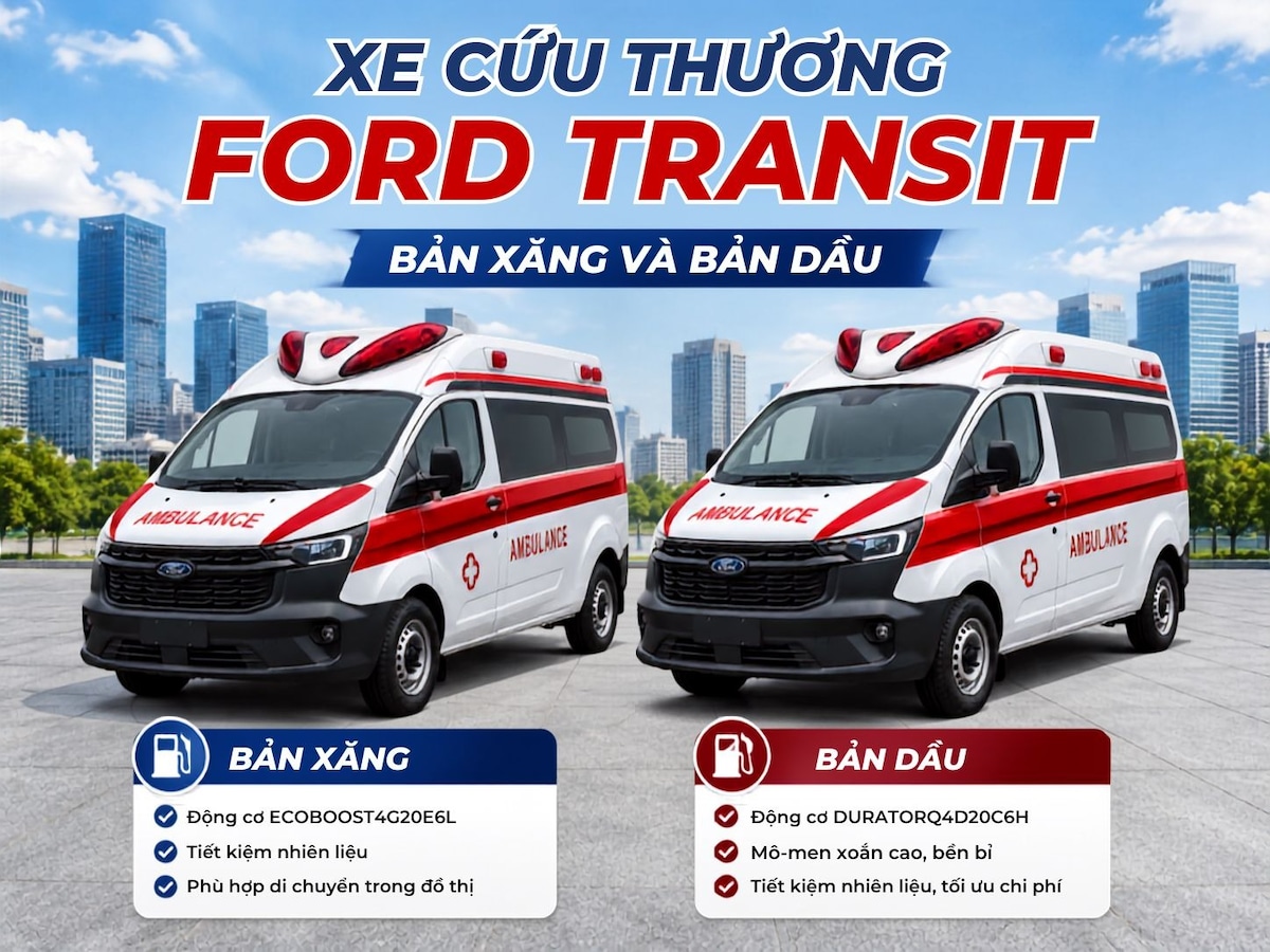 . Xe Cứu Thương – Giải Pháp Vận Chuyển Người Bệnh An Toàn

Xe cứu thương đóng vai trò quan trọng tro...