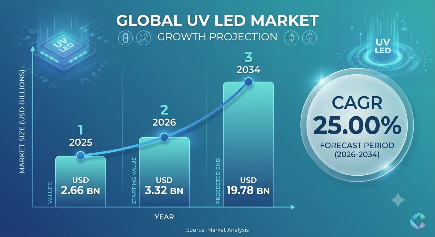 UV LED Market Expansion & Growth Outlook 2026–2034

The global UV LED Market is witnessing rapid gro...