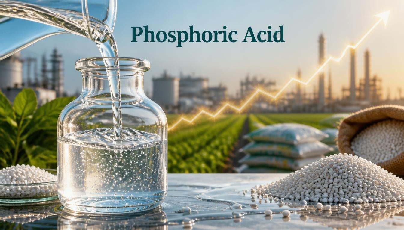 Phosphoric Acid Market provides comprehensive information on market size, demand, supply, production...