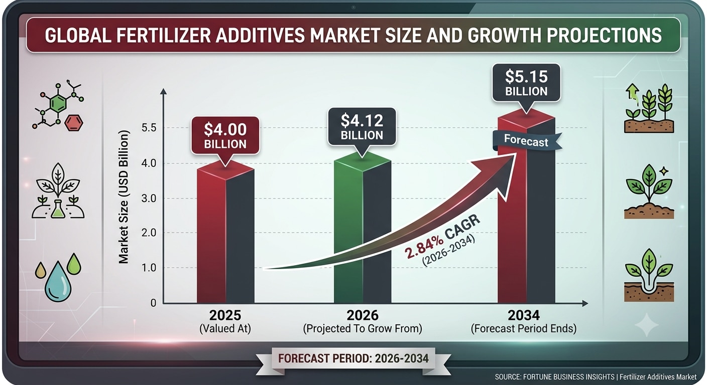 Fertilizer Additives Market: Demand Analysis, Growth Trends and Forecast 2026–2034

The global Ferti...
