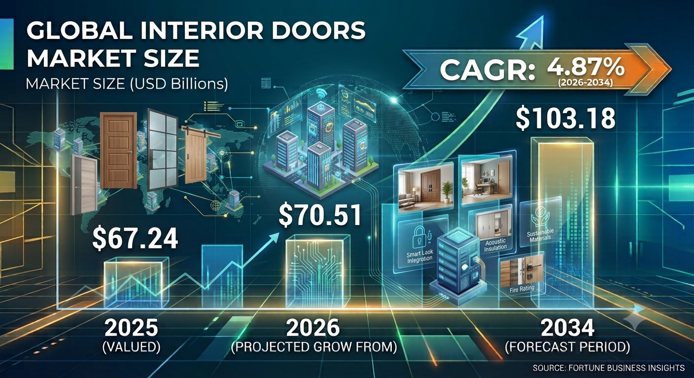 Interior Doors Market: Market Growth, Product Trends and Industry Outlook 2026–2034
The global Inter...