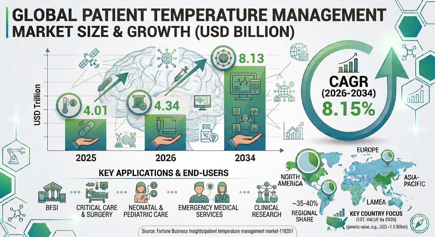 Patient Temperature Management Market: Global Growth 2026–2034
The global Patient Temperature Manage...