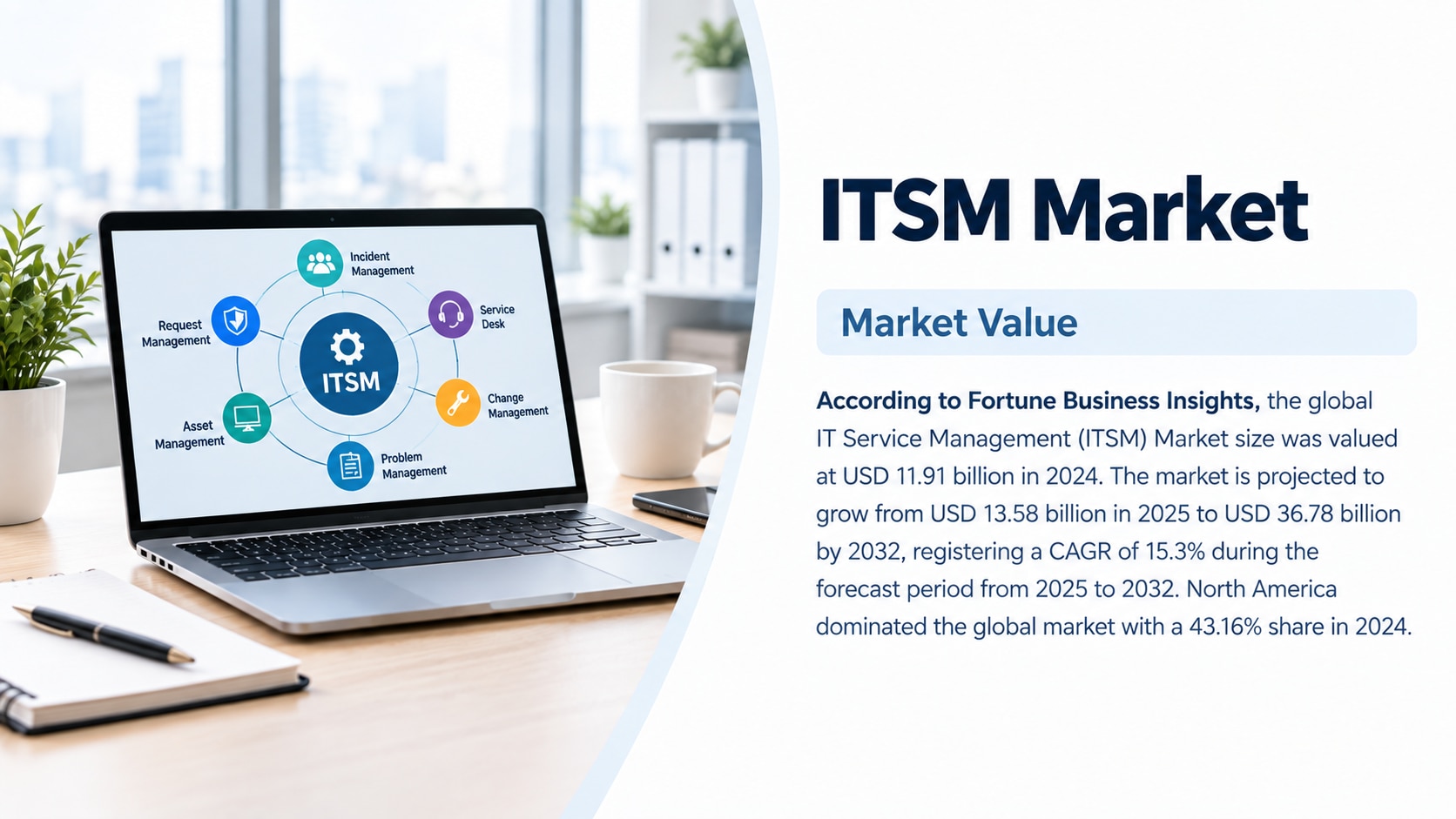 ITSM Market Trends, Drivers, Segmentation, and Future Outlook, 2026-2034

According to Fortune Busin...