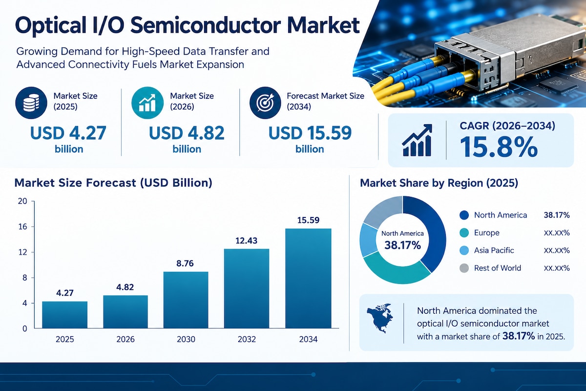 Optical IO Semiconductor Industry Market Size & Forecast 2026–2034
The Optical I/O Semiconductor Mar...