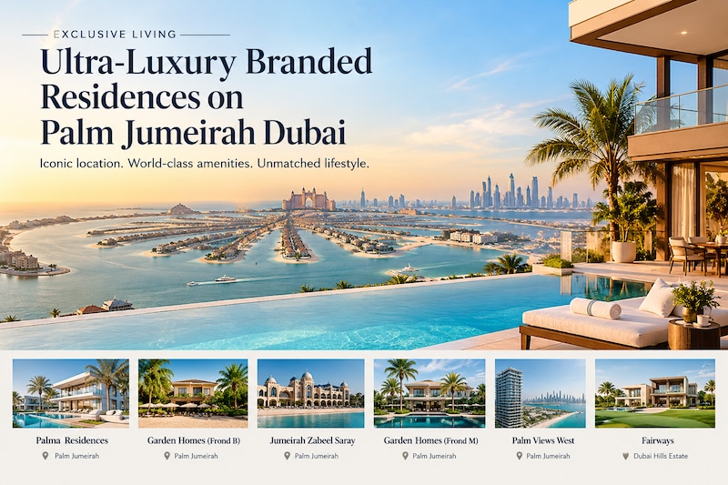 Ultra-Luxury Branded Residences on Palm Jumeirah Dubai
Palm Jumeirah is one of Dubai's most prestigi...