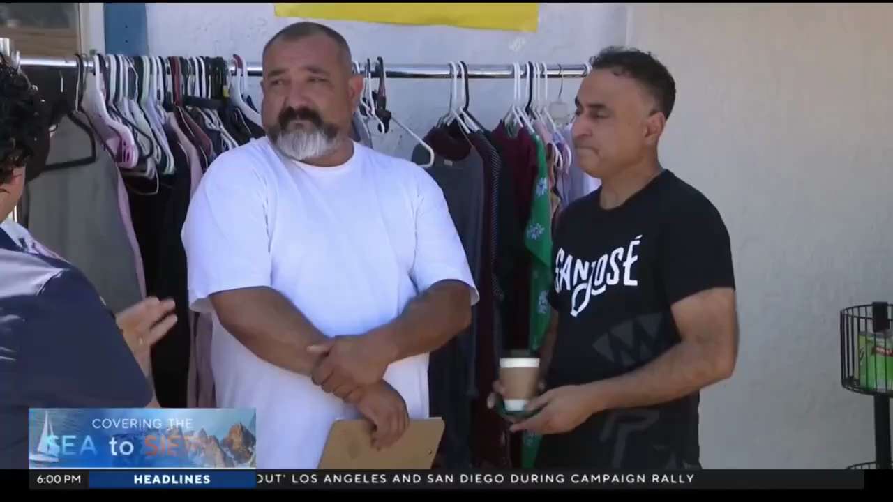 San Jose Orders Pastor to End Free Grocery Line or Face $20,000 Daily Fines

Pastor Ralph Olmos hand...