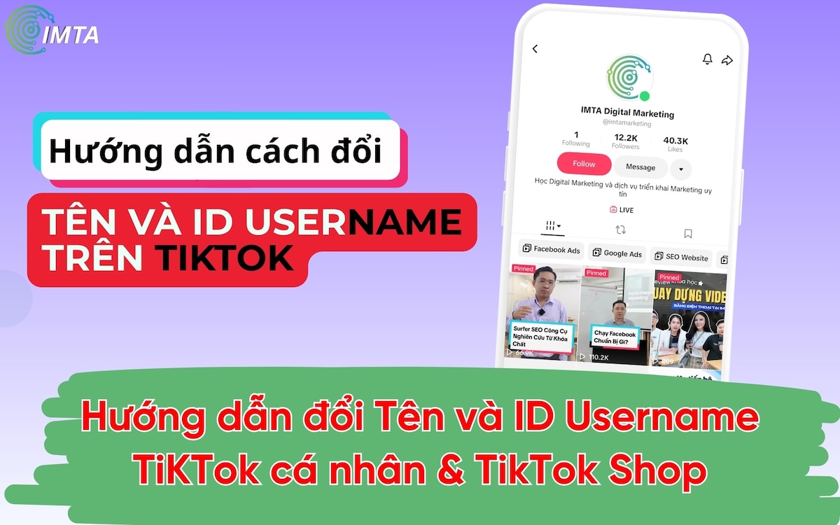 Hướng dẫn cách đổi tên & ID Username kênh TikTok trên Mobile và Desktop

Nhiều bạn không biết có thể...