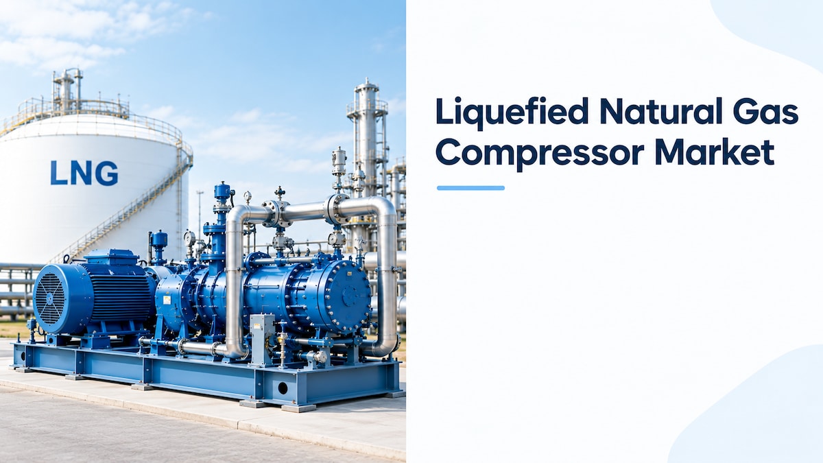 Liquefied Natural Gas Compressor Market Industry Analysis, Trends, Growth Drivers, and Forecast, 202...