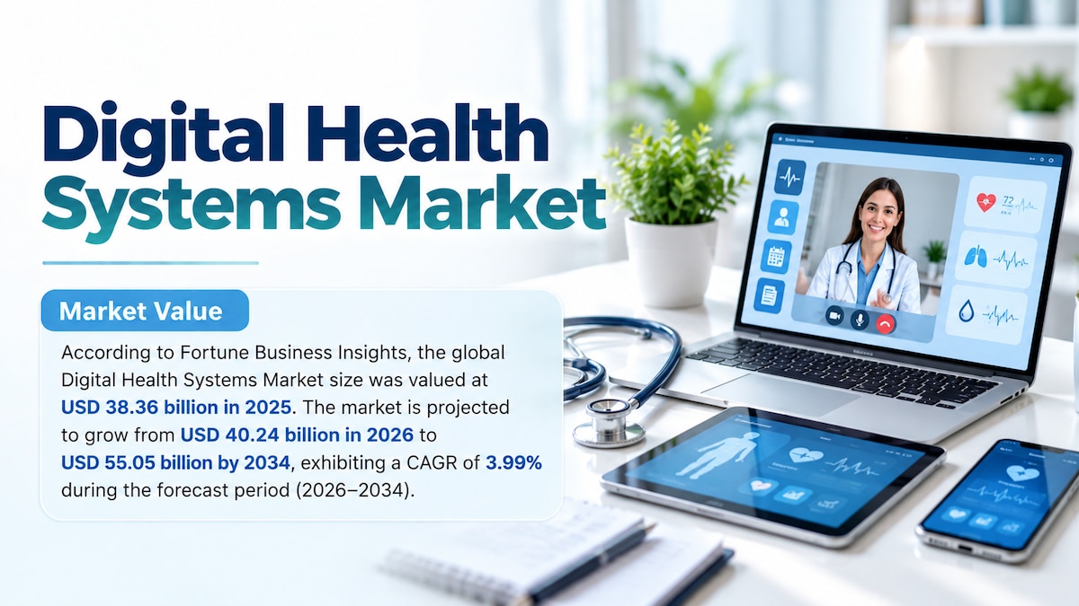 Digital Health Systems Market Size, Share, Growth Trends, and Future Outlook 2026–2034

According to...