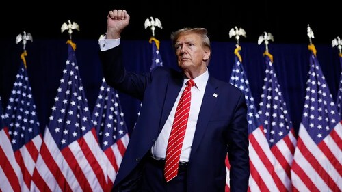 Trump says the U.S. will not run a trade deficit next year.
