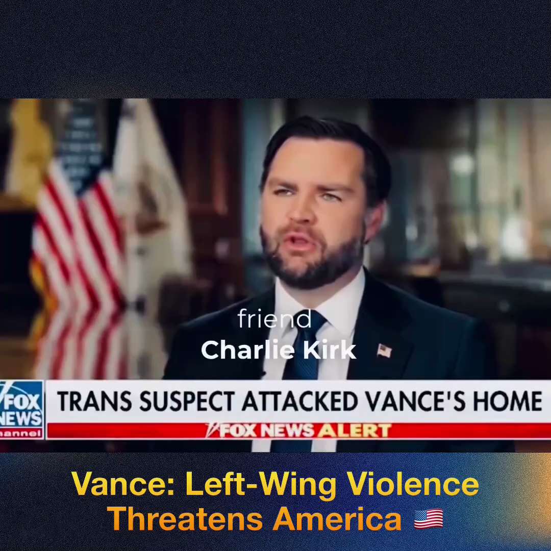 🚨 JD Vance BLASTS Left-Wing Violence: “Charlie Kirk Murdered, President Nearly Killed — This Is a C...