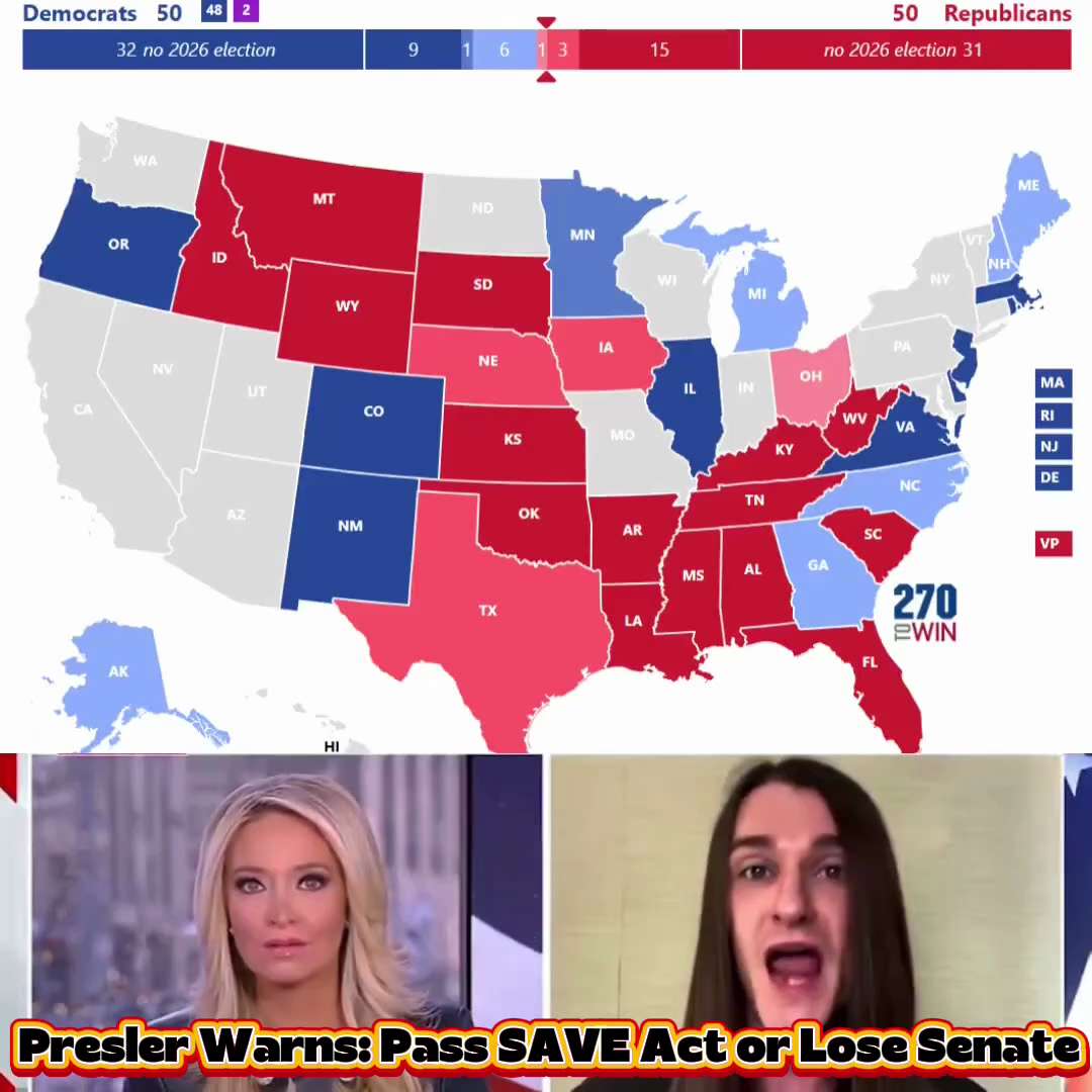 🚨 SCOTT PRESLER WARNS: GOP Will LOSE Key Senate Seats Without SAVE Act — Pass It and SWEEP 🔥🇺🇸

