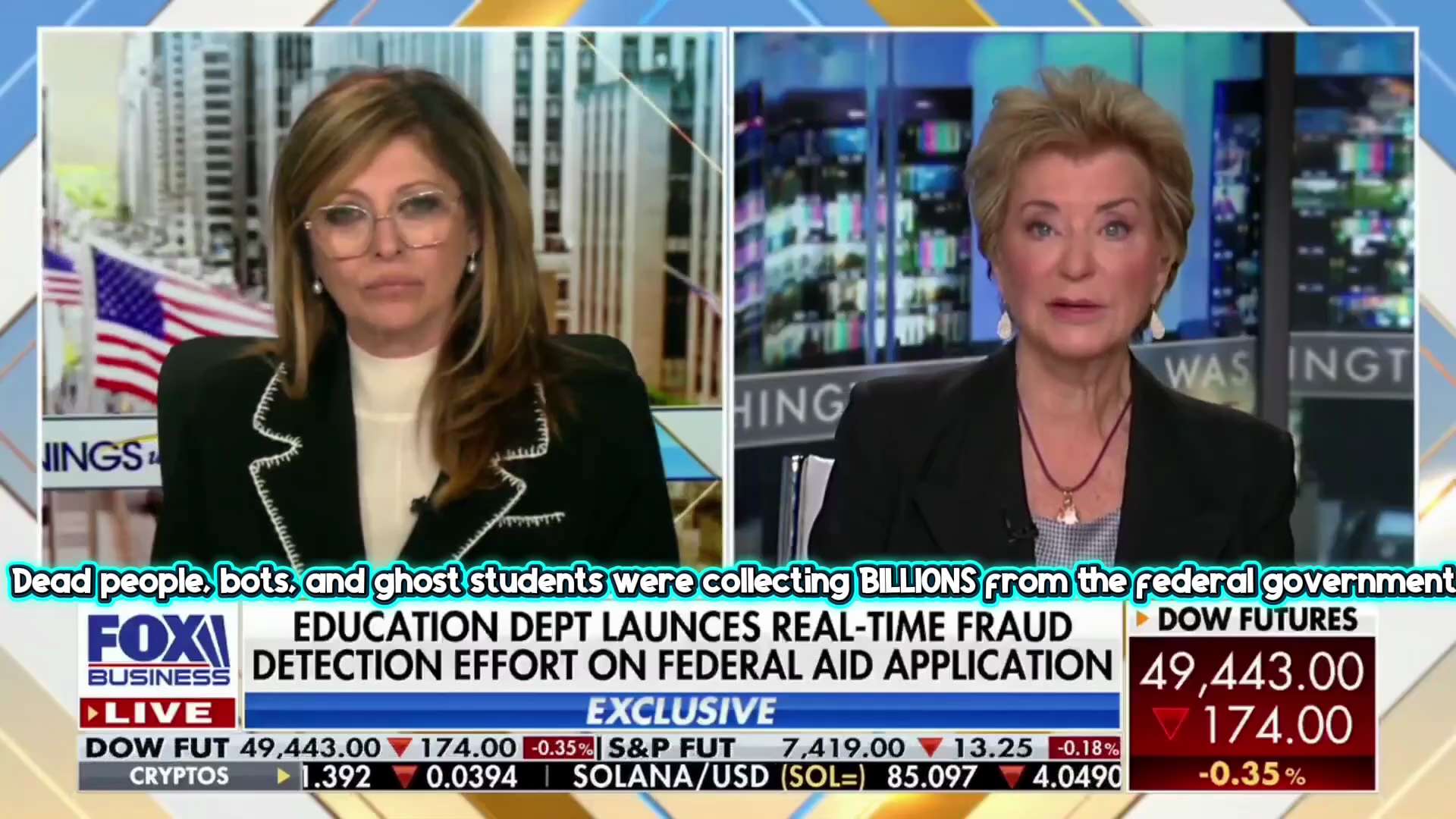 🚨 WINNING! Trump’s Education Secretary Linda McMahon just blew the lid off insane student loan frau...