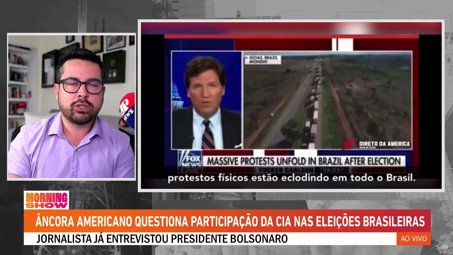 GETTR foi mencionado do Morning Show da Jovem Pan!

Quer Saber da repercussão do que está acontecendo no Brasil Internacionalmente?

Assista esse trecho!