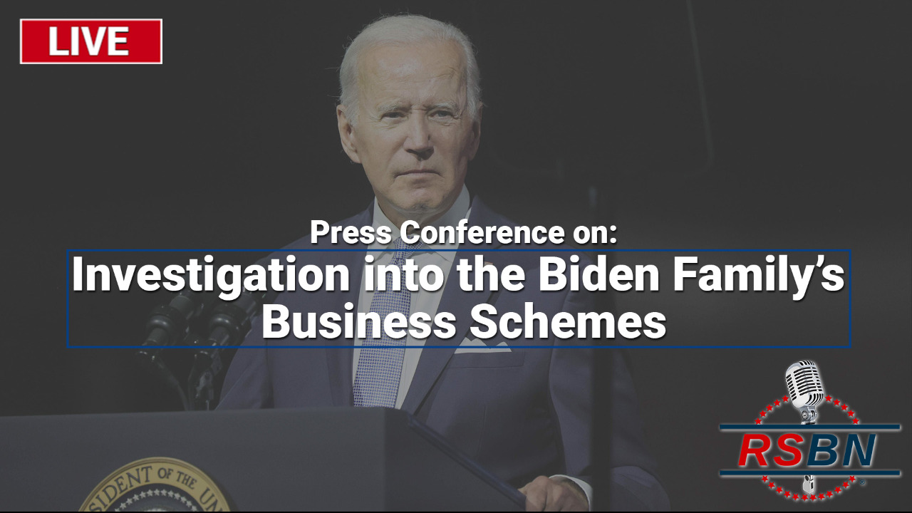 LIVE: Republicans Hold Press Conference: Investigation into Biden Family’s Business Schemes. 5/10/23