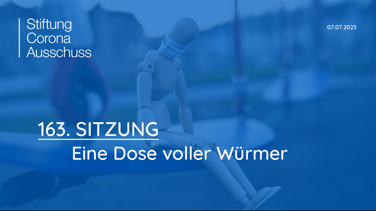 Sitzung 163: Eine Dose voller Würmer