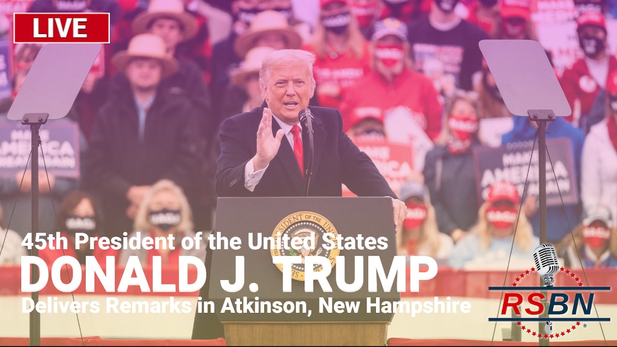 LIVE: Trump to Deliver Remarks in Atkinson, New Hampshire - 1/16/24