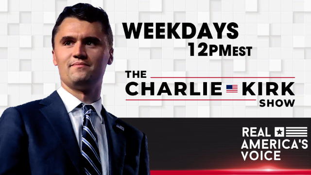 Join Charlie Kirk, the Founder and President of Turning Point USA, as he talks about current events, the principles of free markets, and limited government.
Watch every M-F at Noon EST.
Visit the show archive: https://americasvoice.news/playlists/the-charlie-kirk-show/ 
Subscribe to our Substack: https://realamericasvoice.substack.com 
RAV NETWORK LINKS: https://linktr.ee/realamericasvoice 
Join us for the Charlie Kirk show with your host, Charlie Kirk.
LIVE NOW!
