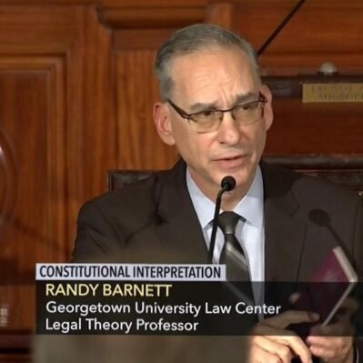 GeorgetownLawProf/Author of Our Republican Constitution, Restoring the Lost Constitution, The Structure of Liberty & The...