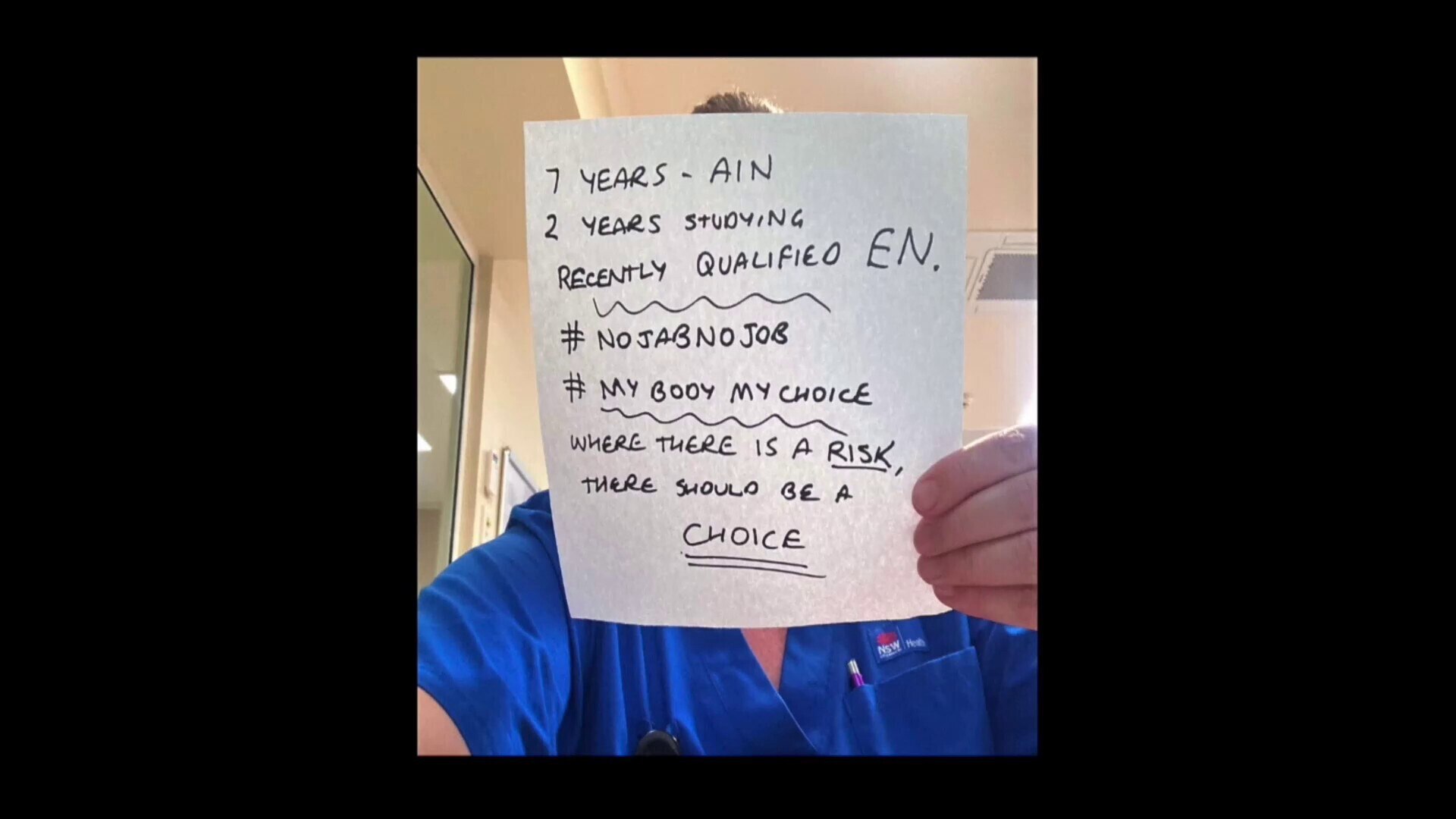 澳洲🦘抵制疫苗歌曲 My body my choice 
听一次哭一次，惨无人道的事情，不分国家民族，无论在哪儿，都牵动着💔
原因只有一个：我们都是人
#新冠疫苗抗议 #covidvaccine