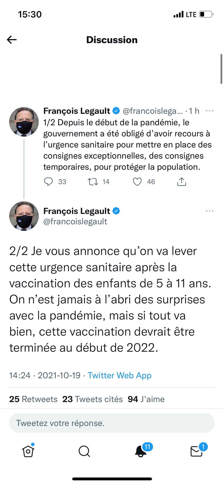 Des promesses d’élections qui attaque un groupe d’âge qui ne sont même pas malade … 

Il vient de no...
