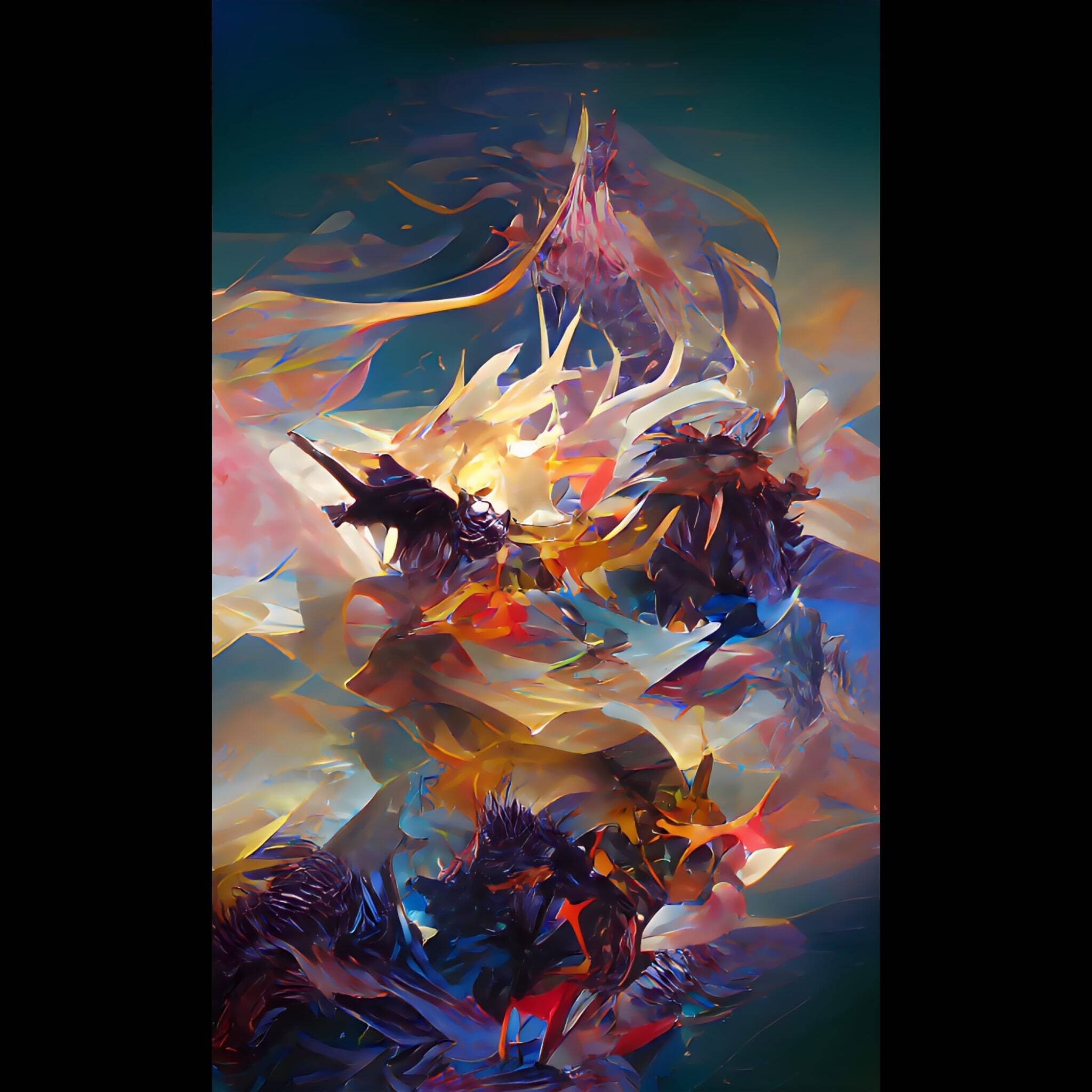 |･ω･)ﾉ🎉
.
#abstraction #abstract #abstractpainting #artwork #anime #expressionism #air #color #digi...