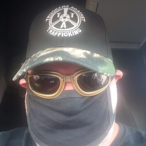 Trucker on the roads of life.