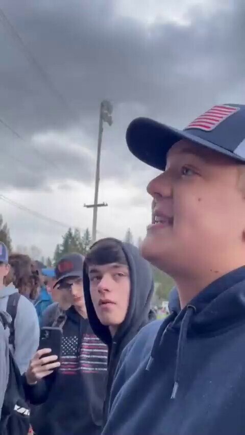 Washougal High School walkout
Washougal, WA. Bravo 👏  Brave kids fighting for freedom! 🇺🇲