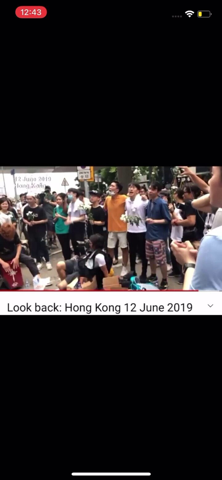 Zhenxiaoyao On GETTR Yesterday s Hong Kong 