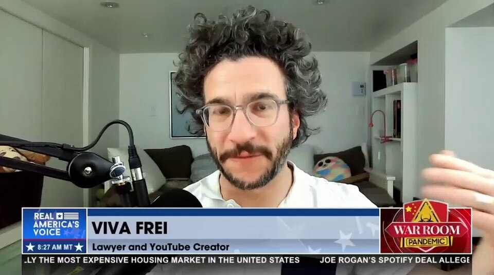 “Provinces, states, countries have been reversing these mandates, while Trudeau doubles down, triples down, and turns Canada into a full on police state.” -Viva Frei, @vivafrei  

