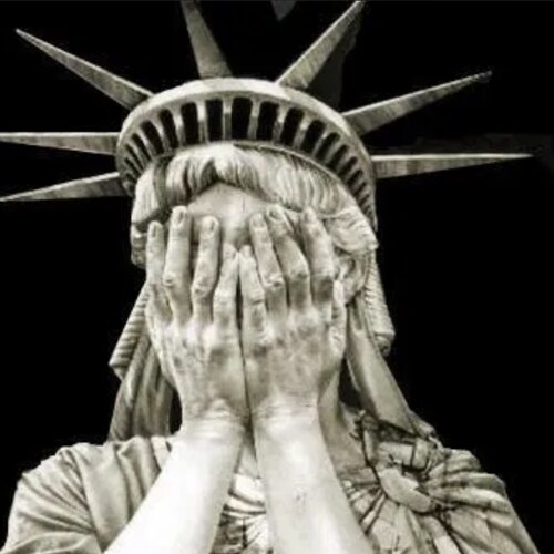 Proud American.  I love my country. I am proud of my country. I will fight for my country.