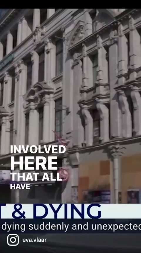 "Sudden Adult Death Syndrome" is the media’s latest favorite coverup, how stupid do they think we ar...