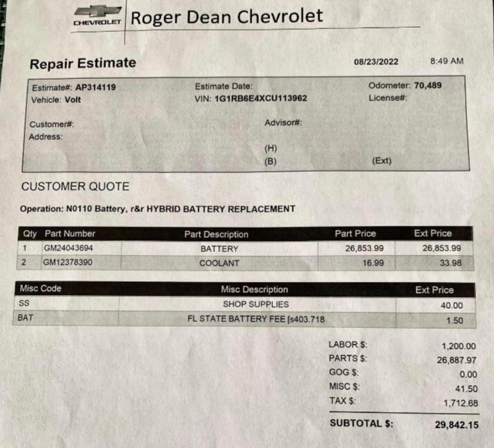Replacement for a Chevy Volt 😱
#whattheywonttellyou 