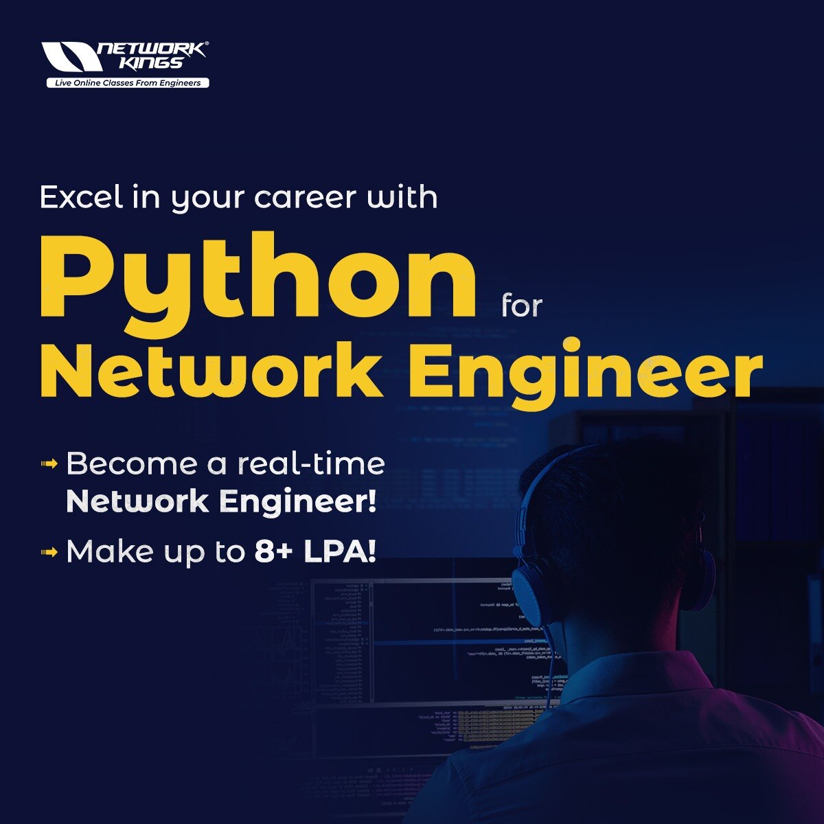 Python For Networking Engineers Course Online:
PYTHON for Networking is one of the most popular & De...
