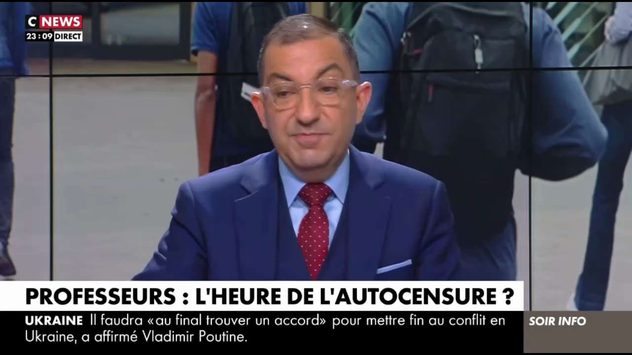 ROI DU SILENCE !!

Jean Messiha pose une nouvelle question qui laisse le plateau de #CNEWS pétrifié ...