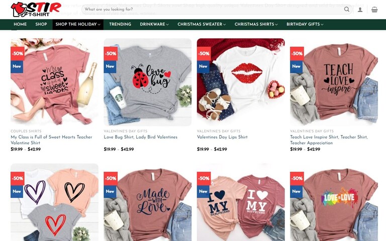 Couples Shirts – 500+ Couples T-Shirts for men, women, boys and girls at StirTshirt. Couples Shirt from StirTshirt - #valentinesday, #valentinedayshirt, #s