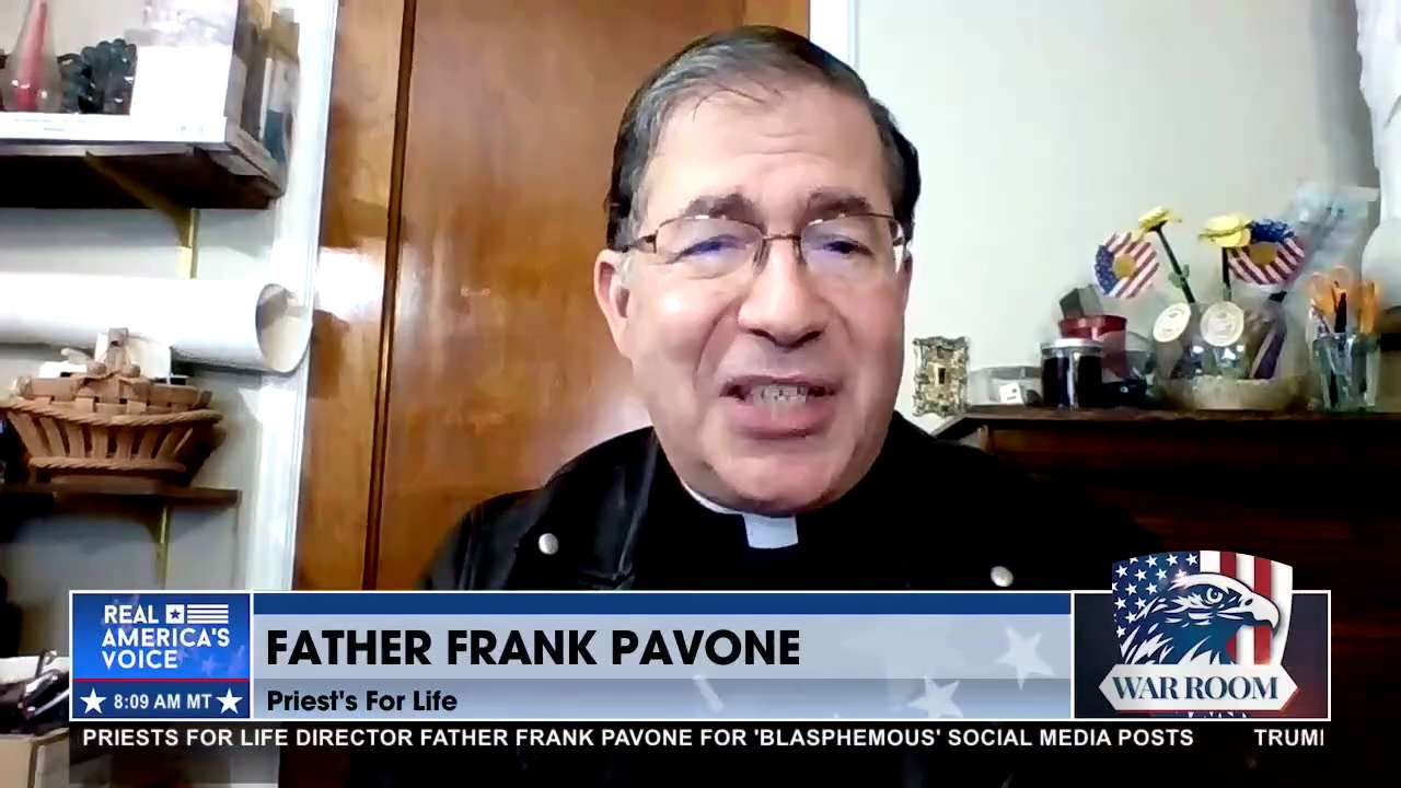 "They behave like little children." 

Steve Bannon and @FrFrankPavone discuss the reasoning behind w...