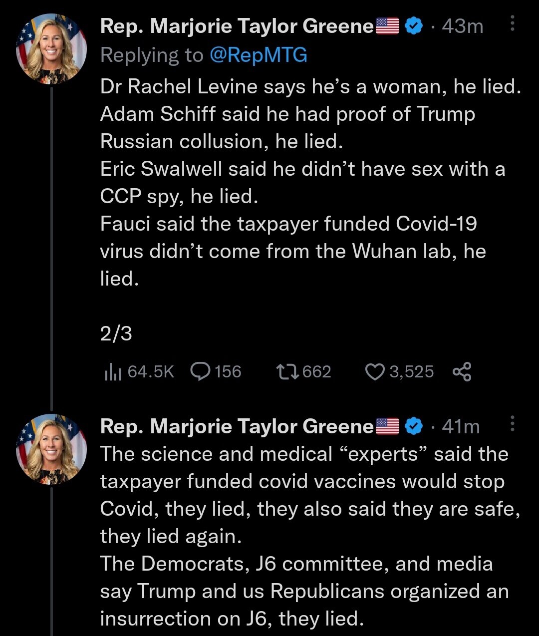 MARJORIE TAYLOR GREENE
