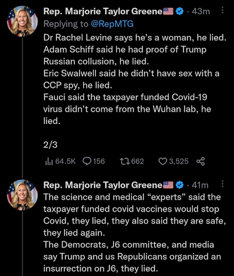 MARJORIE TAYLOR GREENE
