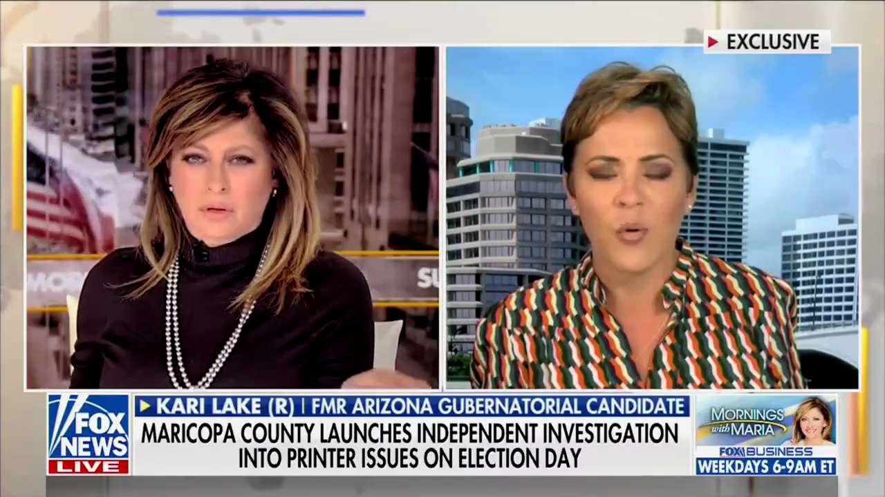 .@KariLake: "We're fighting this. We have excellent evidence. We're taking this to the Appellate Cou...