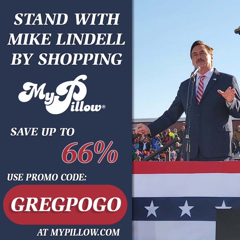 Patriots I'm proud to help @mikelindell with his company My Pillow!
#Π’Π’23
Mike offers all kinds of great products for all your needs!
Promo code: GregPogo