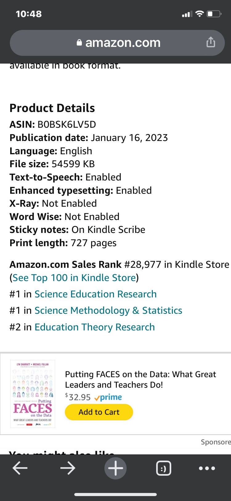 Oh my goodness you all just made the Pfizer Documents book go up a quarter of a million slots in Ama...