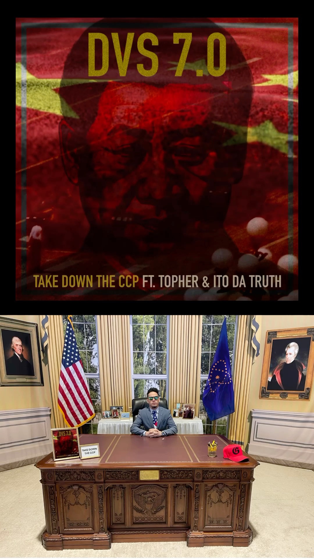 DVS 7.0 - Take Down The CCP Ft. Topher & Ito Da Truth

@tophertownmusic @itodatruth @nfscspeaks @gmusic @TangPing @MilesGuo 