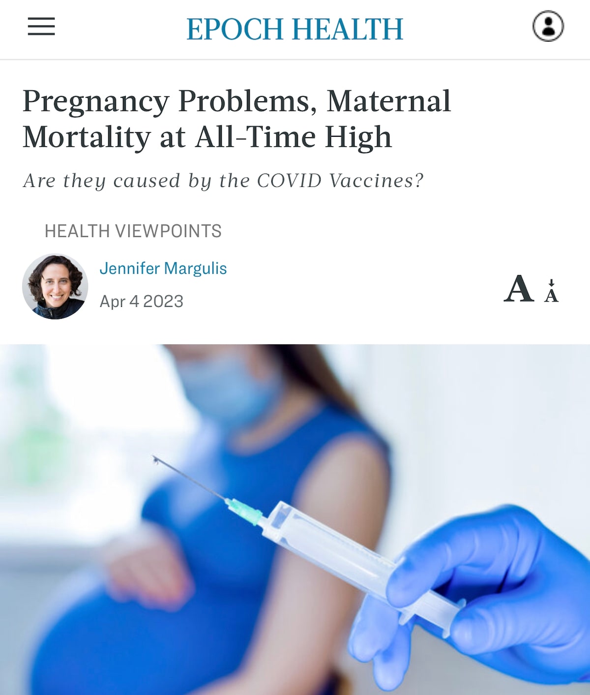 “In 2021, maternal deaths soared to their highest rates in almost 60 years.

These numbers are actua...
