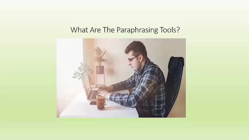 https://paraphrase-tool.ai/ 
What Are Paraphrasing Tools?

Paraphrasing tools are software online...