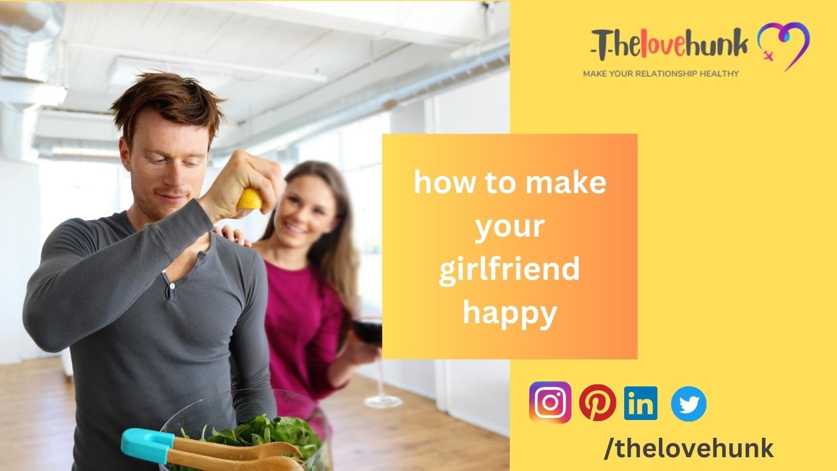 Thelovehunk is a place where you can learn how to make your girlfriend happy. We offer articles that...