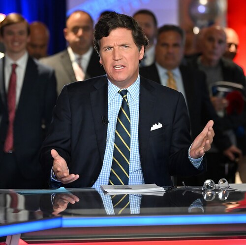 NEWSMAX host Dick Morris says the ouster of Tucker Carlson by Fox News was an attempt to retake slip...