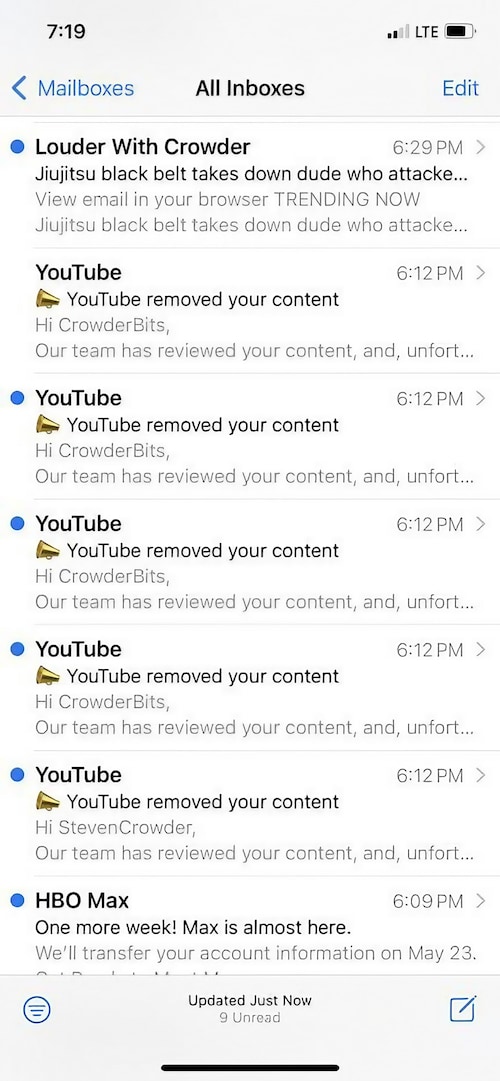 Fuck you YouTube

I don’t give a shit that we’re ONE STRIKE AWAY from being BANNED PERMANENTLY from ...